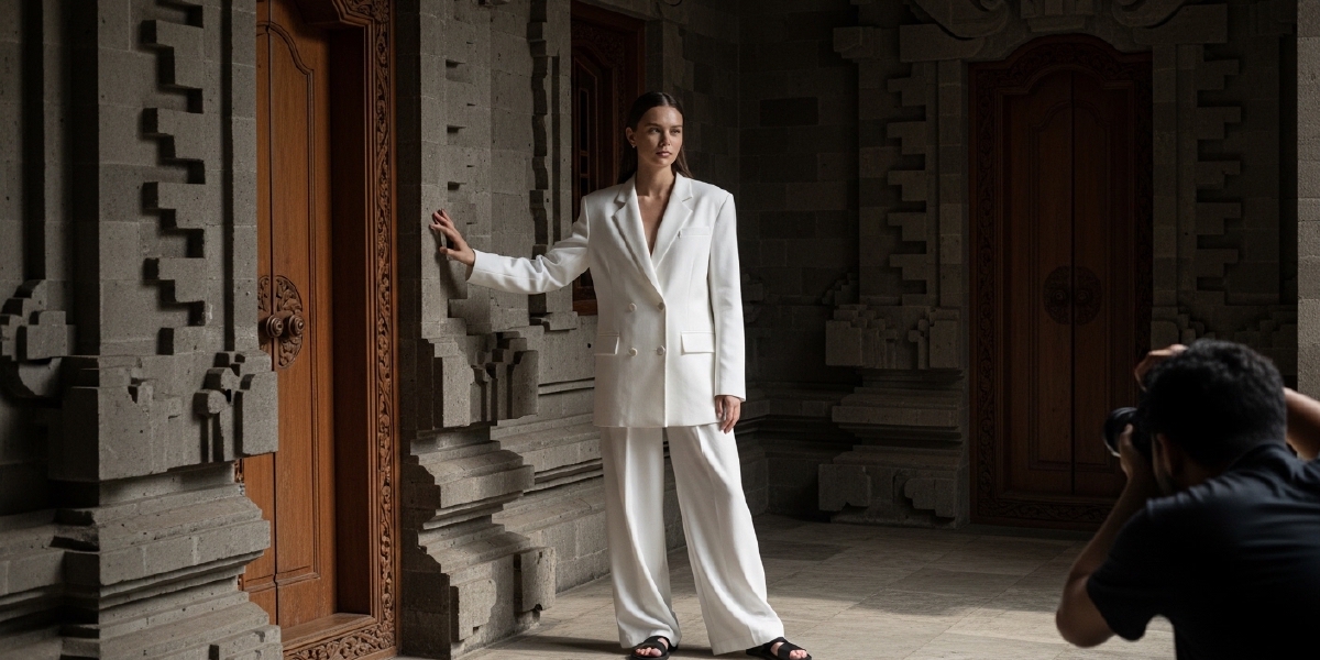 Minimalist Fashion Editorial in Yogyakarta